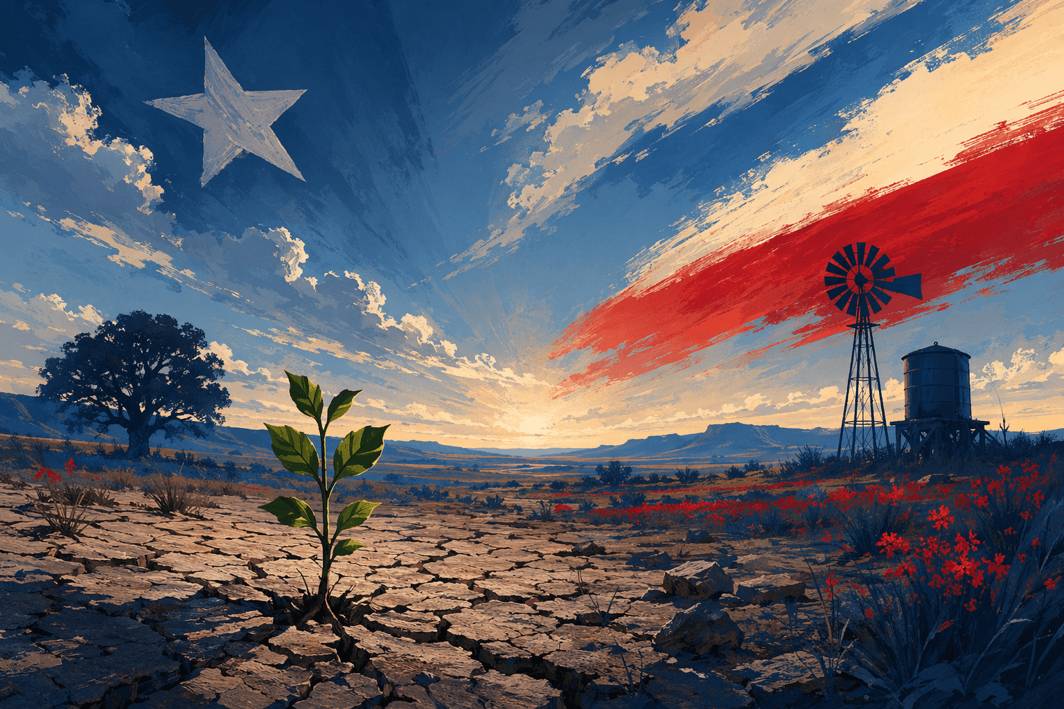 Storm recovery landscape - illustration, Jake Team LLC