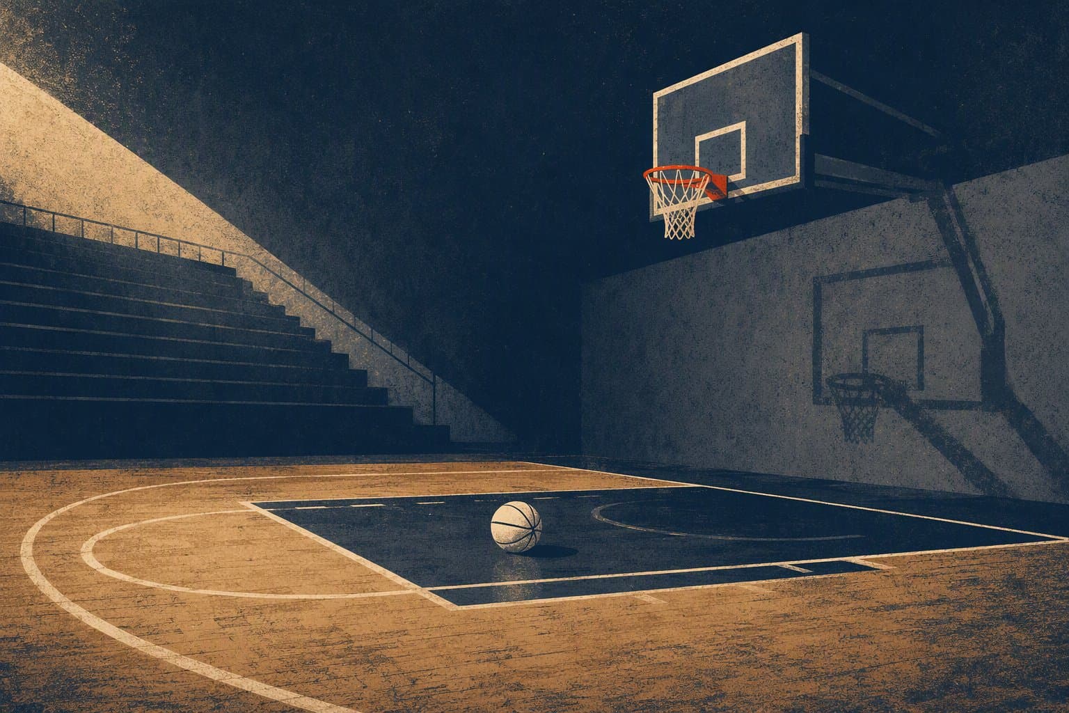 NBA Closeout - illustration, Jake Team LLC