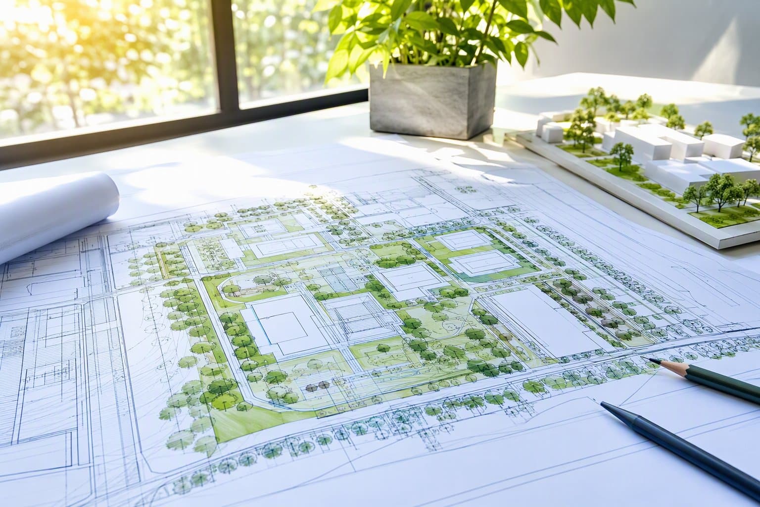 land development site plan - illustration, Jake Team LLC