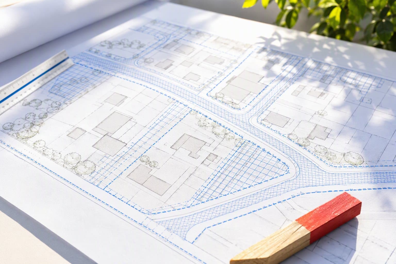 Zoning proposal blueprint - illustration, Jake Team LLC