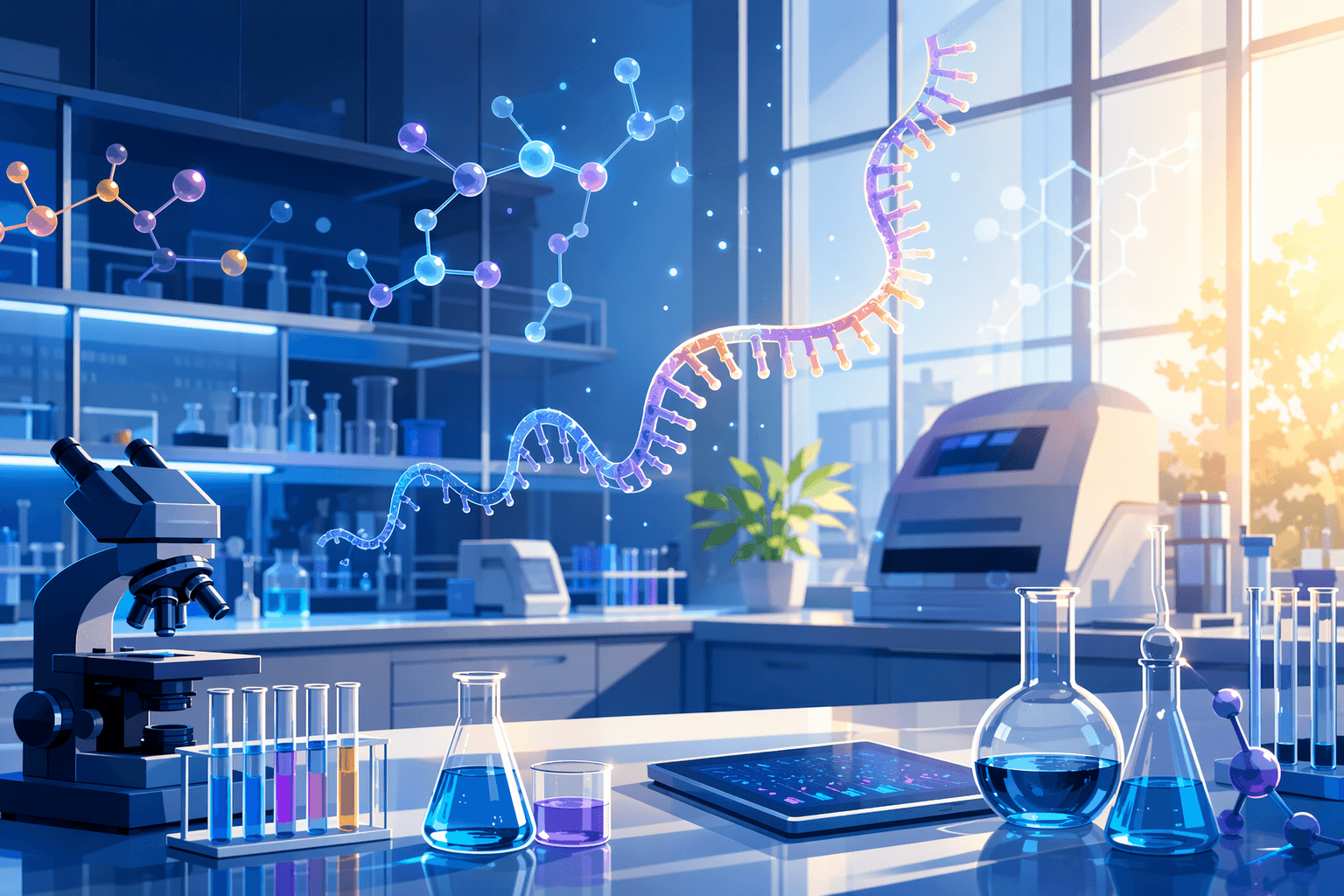 Medical research - illustration, Jake Team LLC