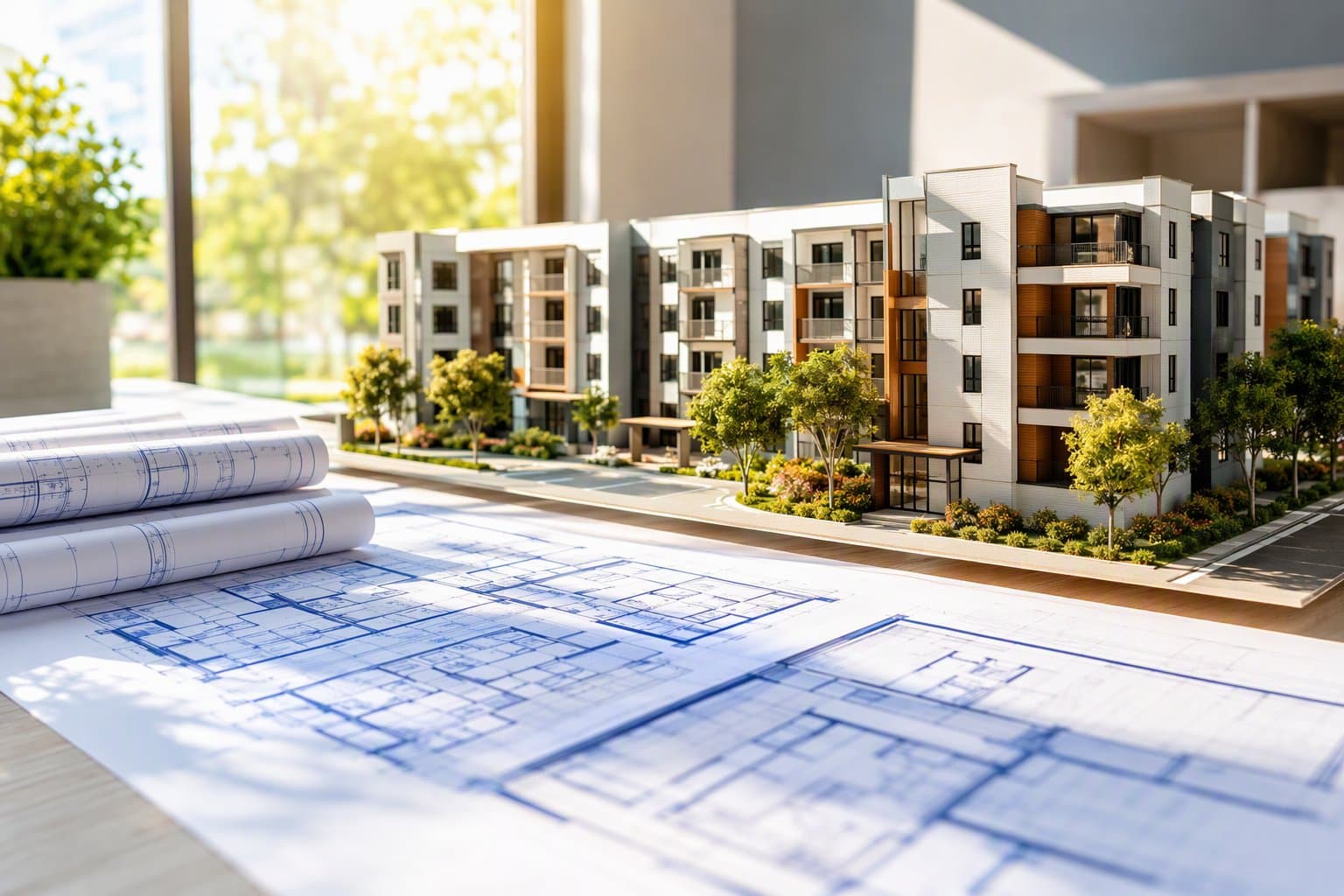 Affordable Housing Blueprint - illustration, Jake Team LLC