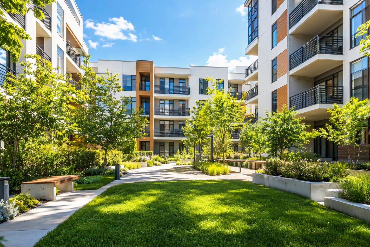 apartment development - illustration, Jake Team LLC
