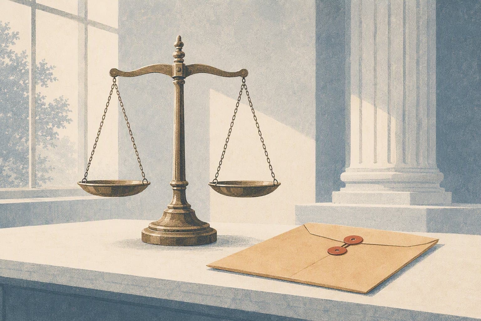 Forensic Justice - illustration, Jake Team LLC
