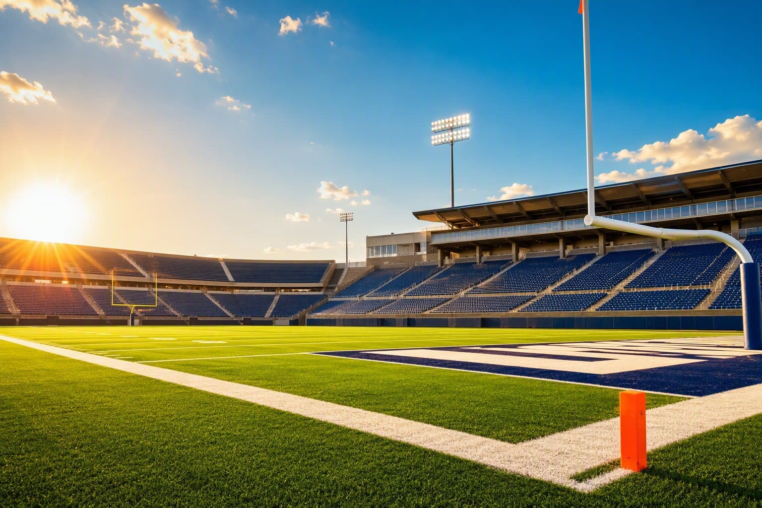college football stadium - illustration, Jake Team LLC