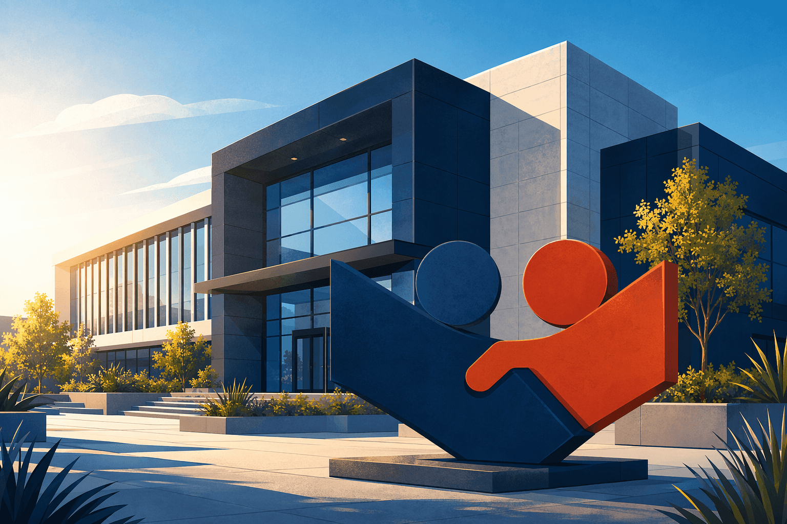 New business headquarters - illustration, Jake Team LLC