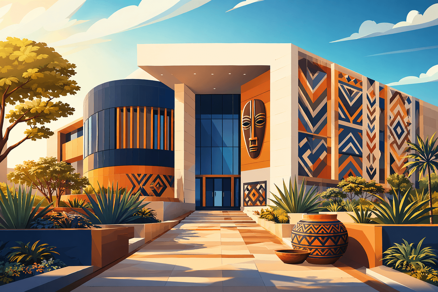 Cultural opening - illustration, Jake Team LLC