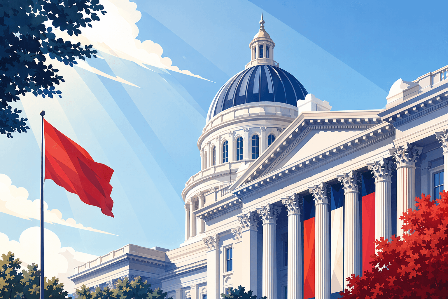 Civic Convention Hub - illustration, Jake Team LLC