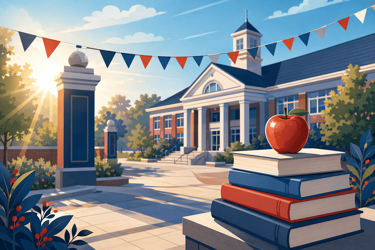 School Enrollment Guide - illustration, Jake Team LLC