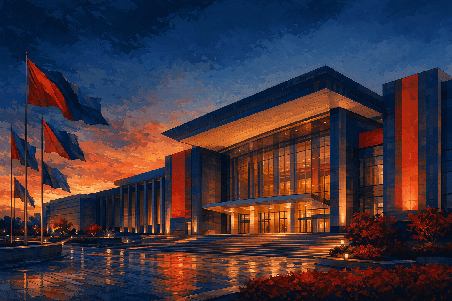 Political Convention - illustration, Jake Team LLC