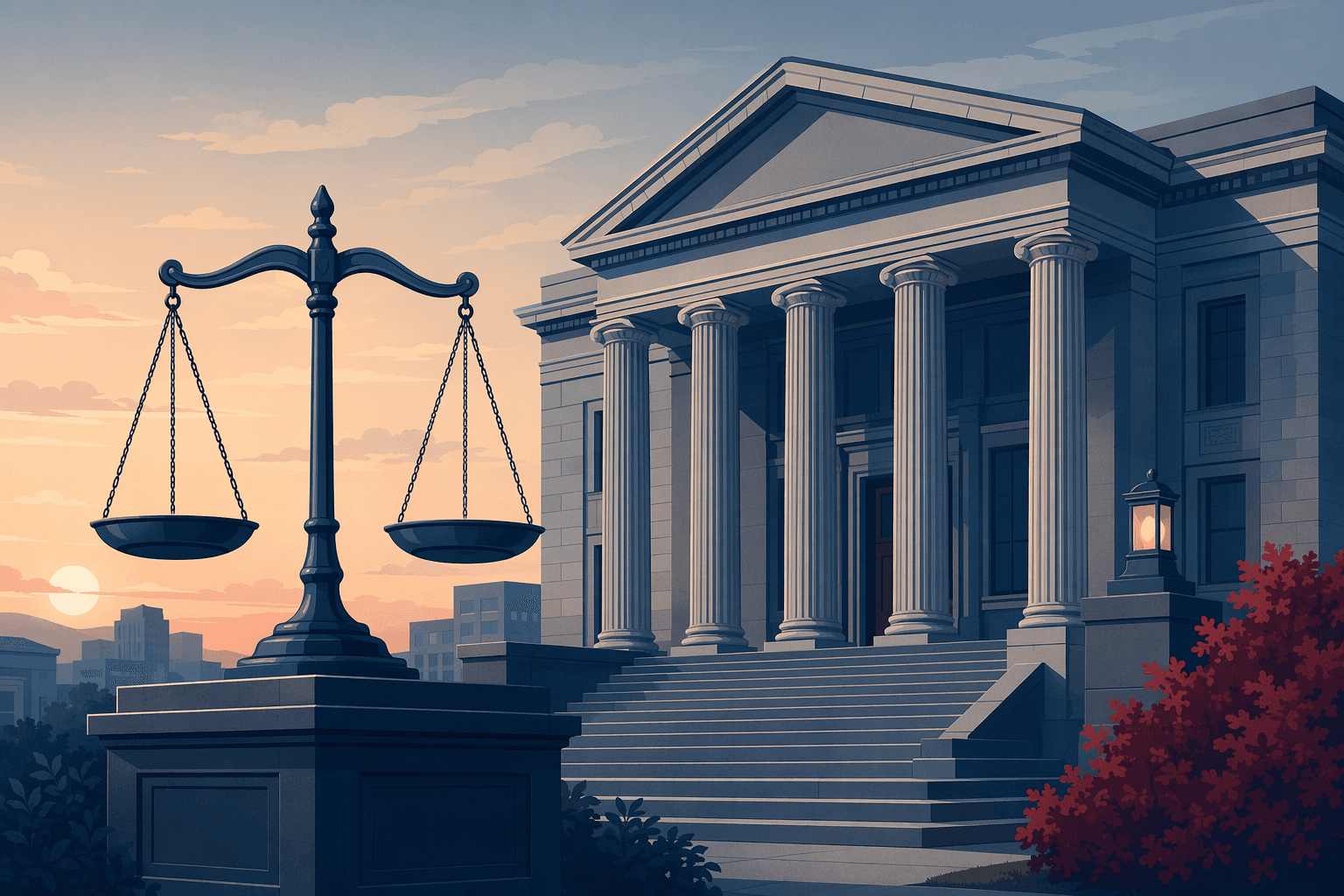 Justice and Investigation - illustration, Jake Team LLC