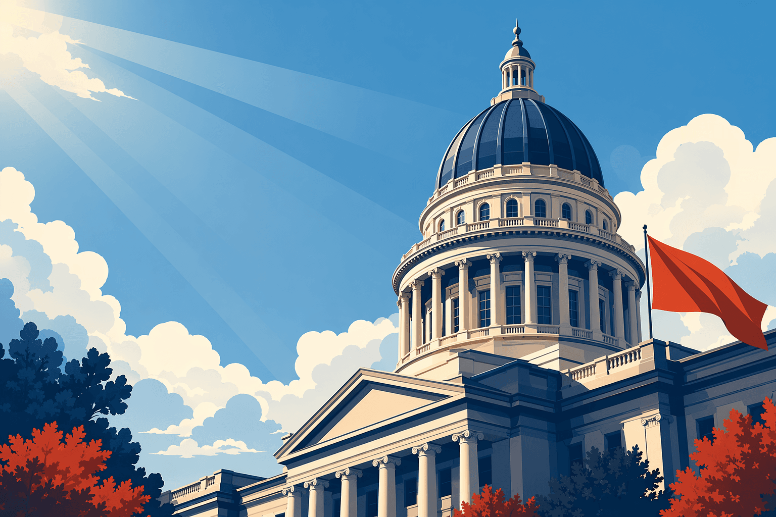 Civic Pride and Diversity - illustration, Jake Team LLC