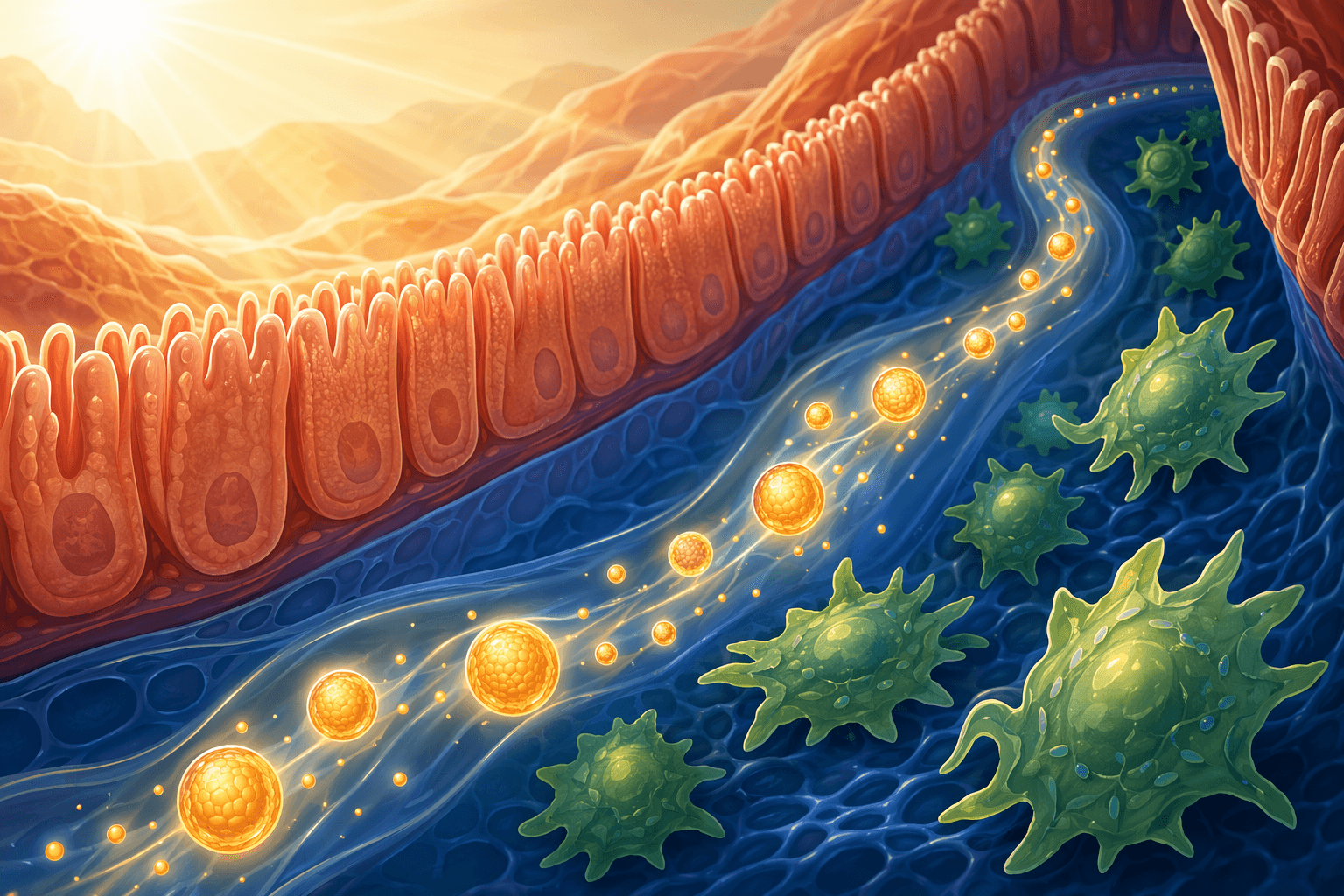 microbiome health - illustration, Jake Team LLC