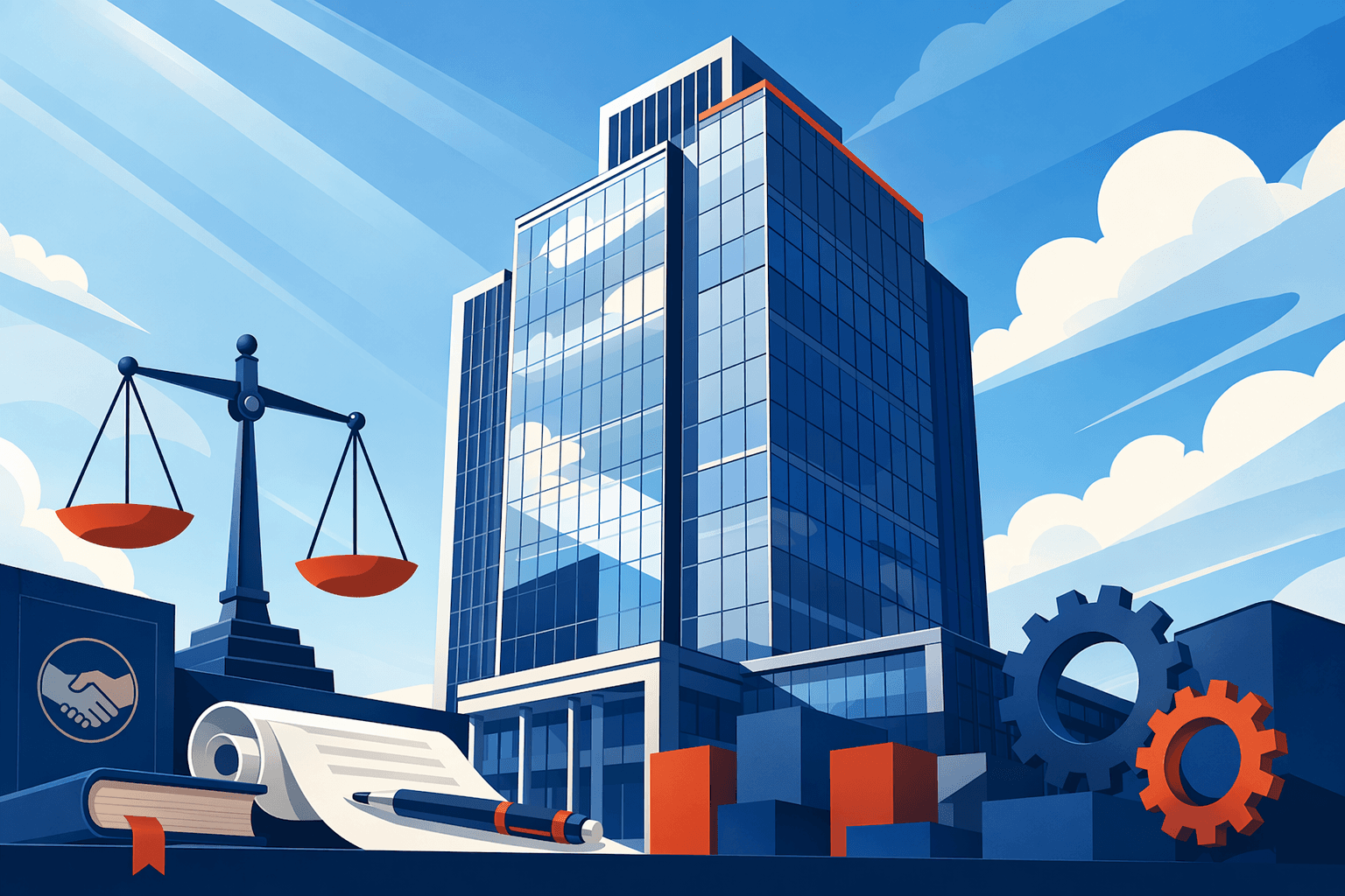 Labor Law Dispute - illustration, Jake Team LLC