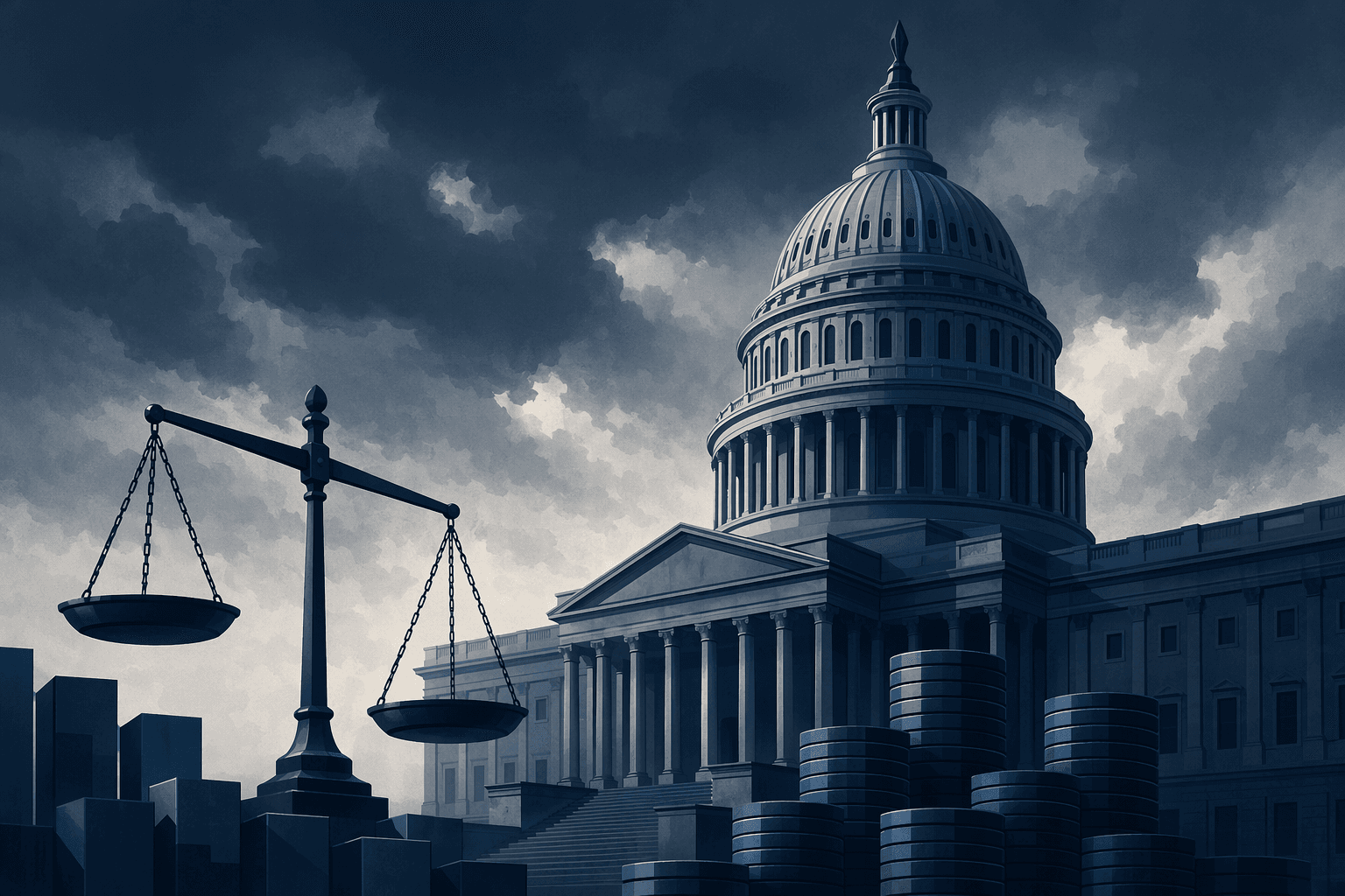 Civic Budget Crisis - illustration, Jake Team LLC
