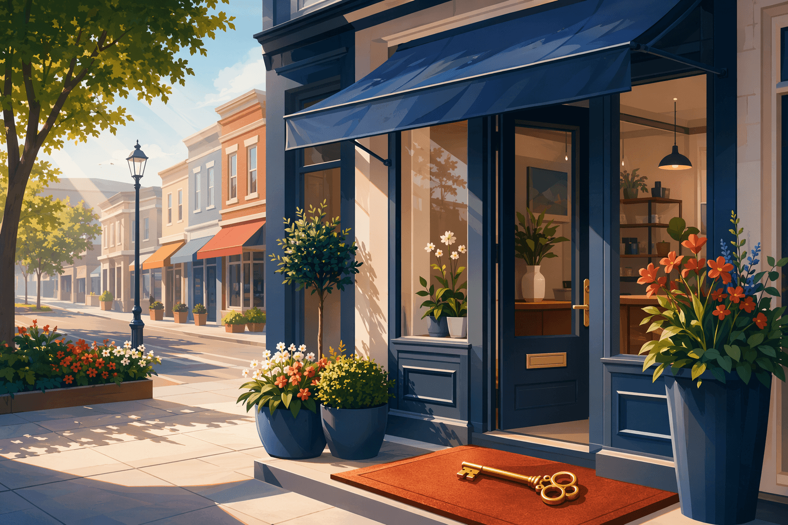 New Auto Shop Opening - illustration, Jake Team LLC
