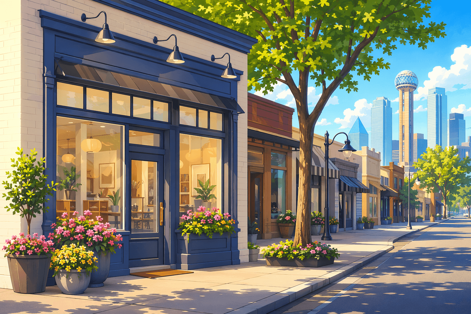 New Business Opening - illustration, Jake Team LLC