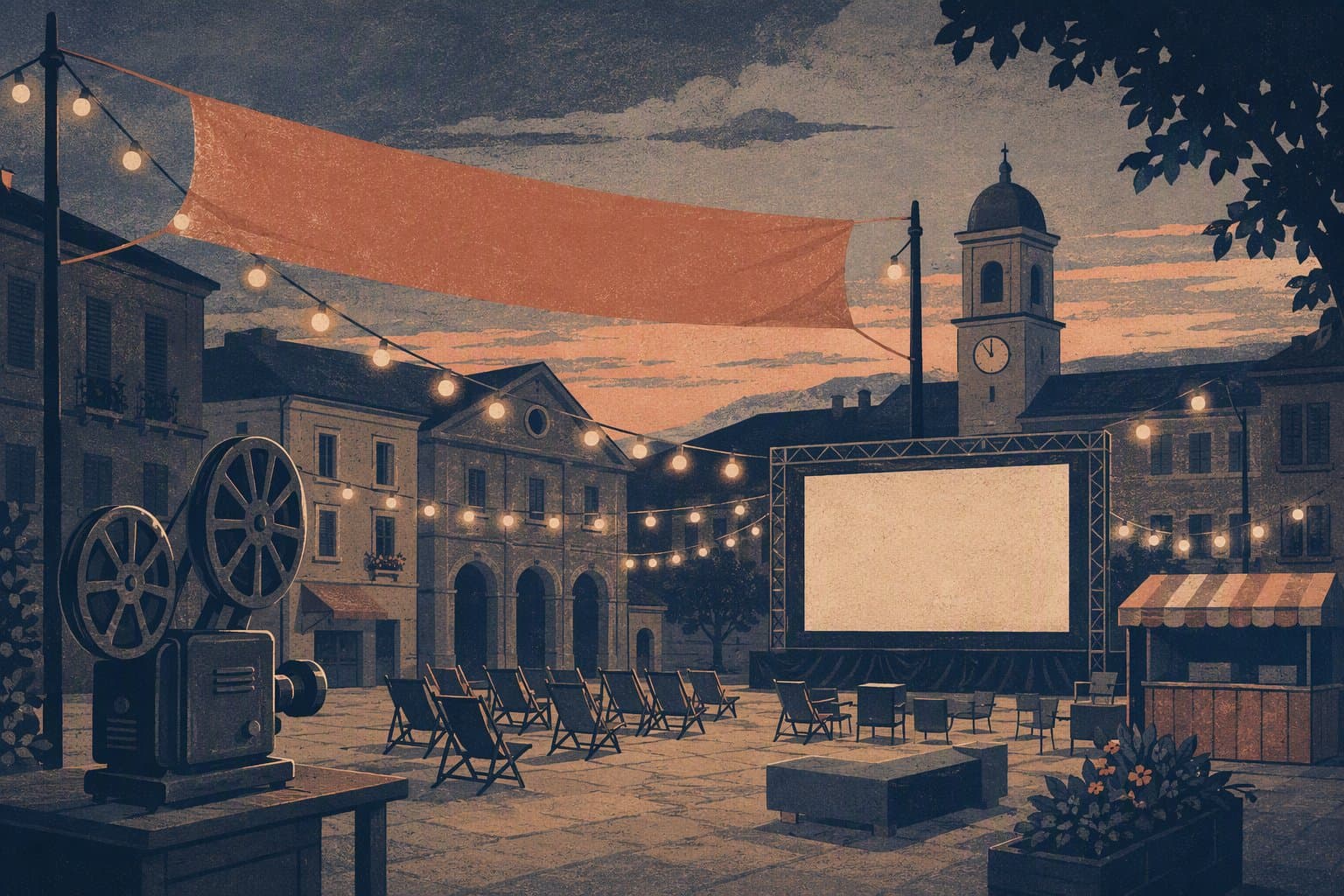 Film Festival - illustration, Jake Team LLC