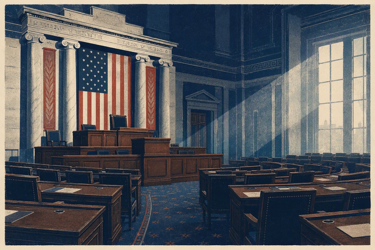 Political Media Hub - illustration, Jake Team LLC