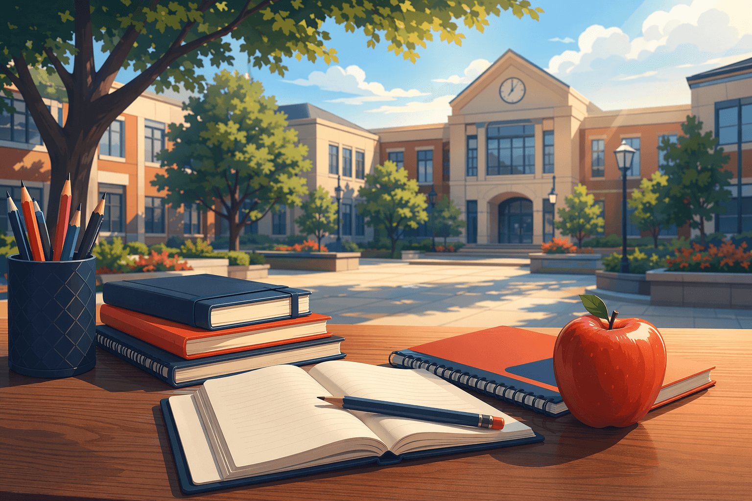 Back to School Supplies - illustration, Jake Team LLC