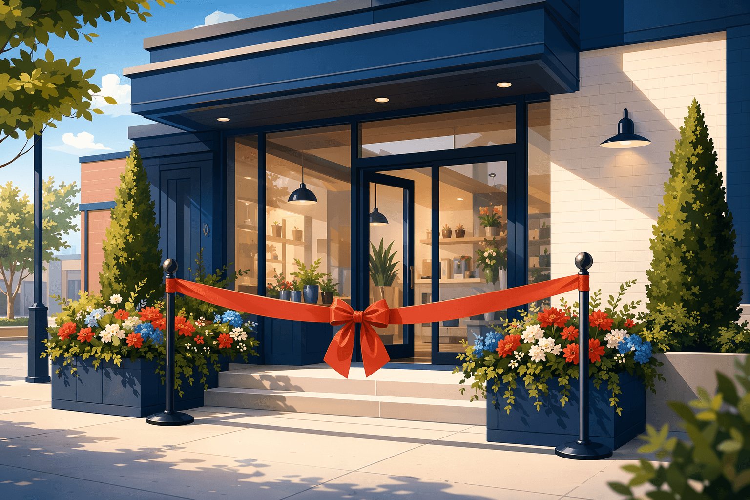 New Business Opening - illustration, Jake Team LLC