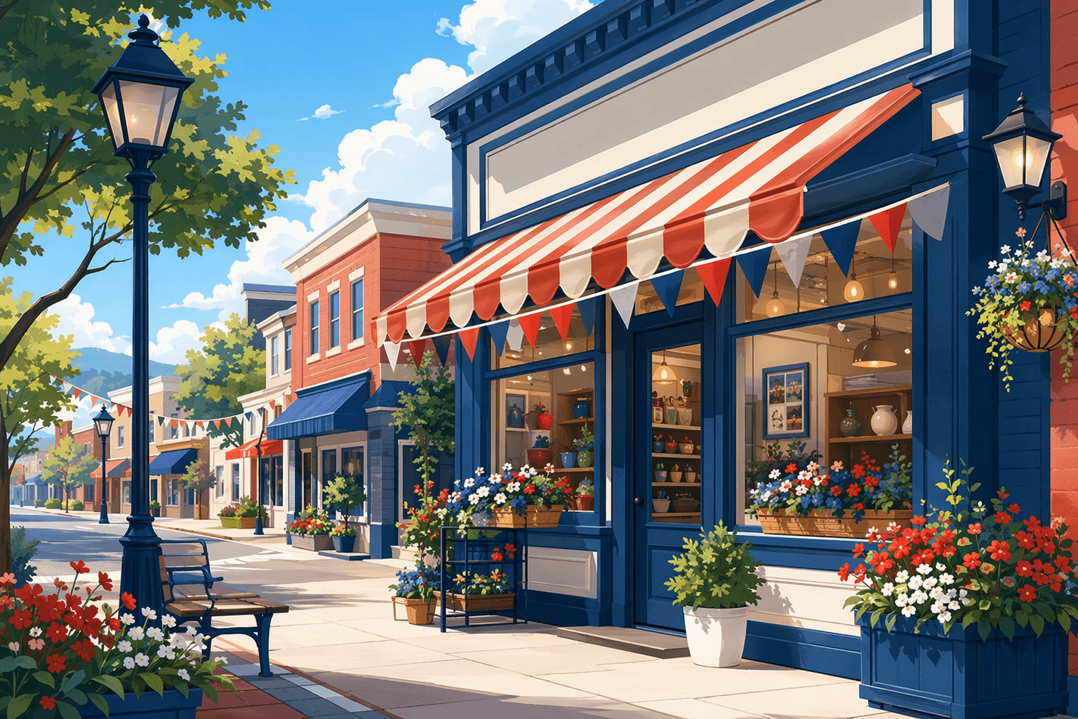 New Market Opening - illustration, Jake Team LLC