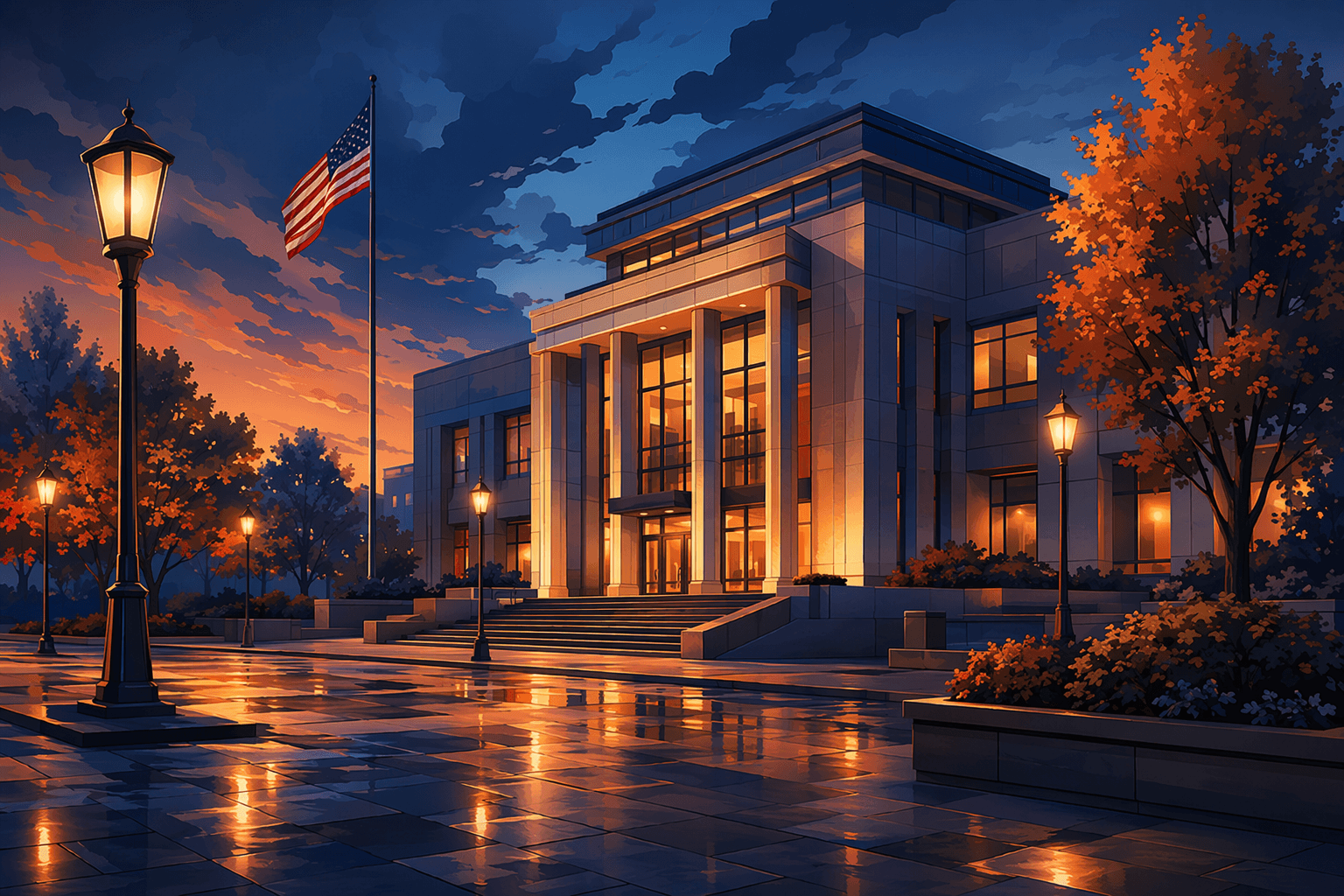 City Hall - illustration, Jake Team LLC