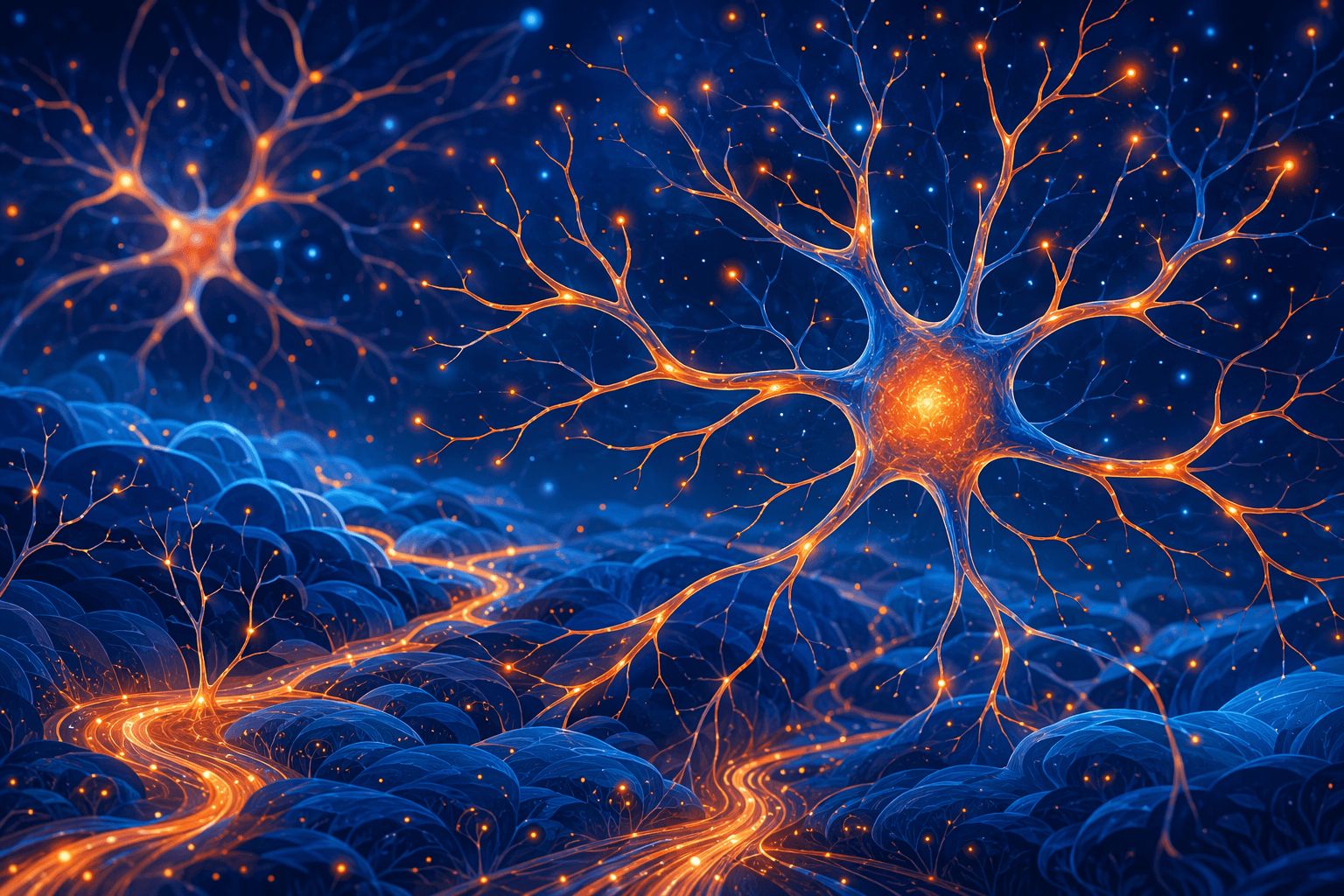 Neural Discovery - illustration, Jake Team LLC