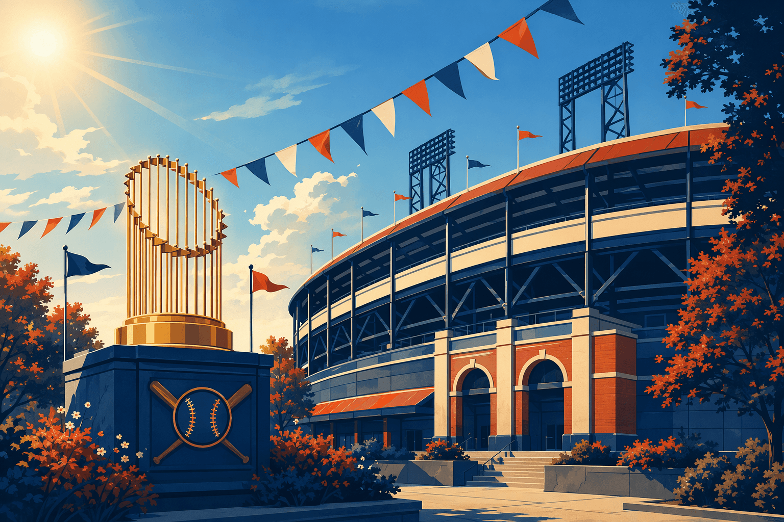 Baseball Victory - illustration, Jake Team LLC