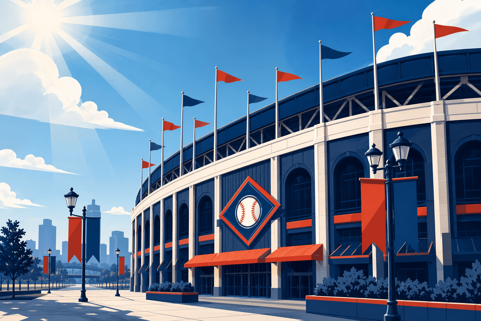 Baseball Victory - illustration, Jake Team LLC