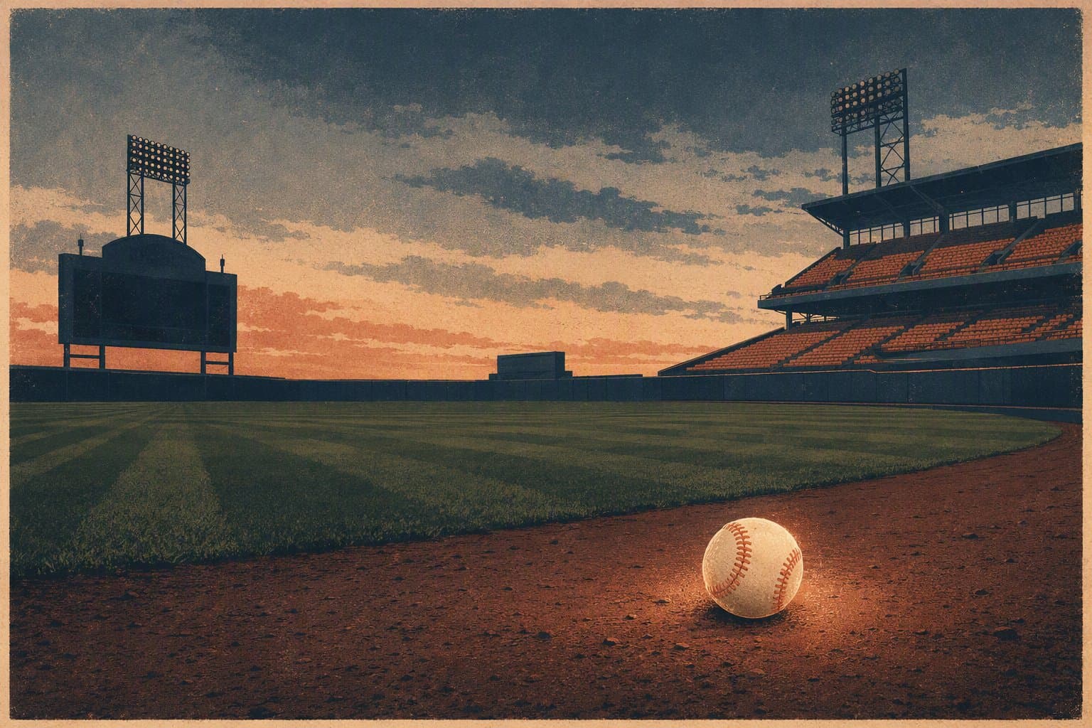 Ninth-Inning Decisive Moment - illustration, Jake Team LLC