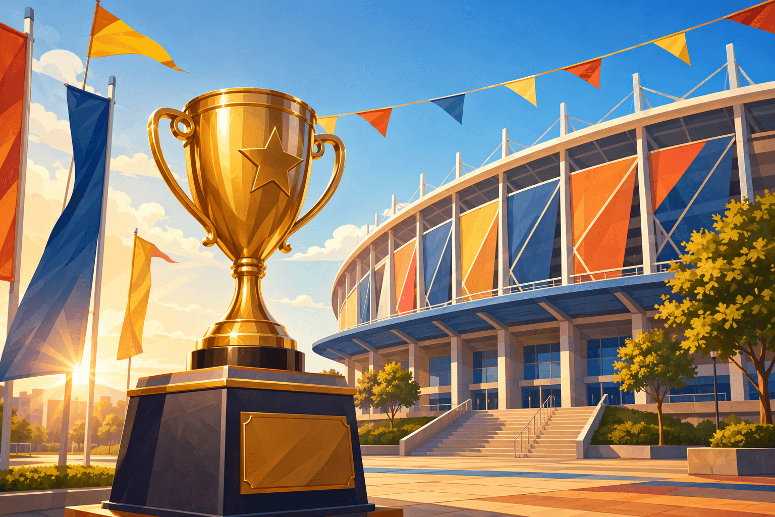 Baseball victory celebration - illustration, Jake Team LLC