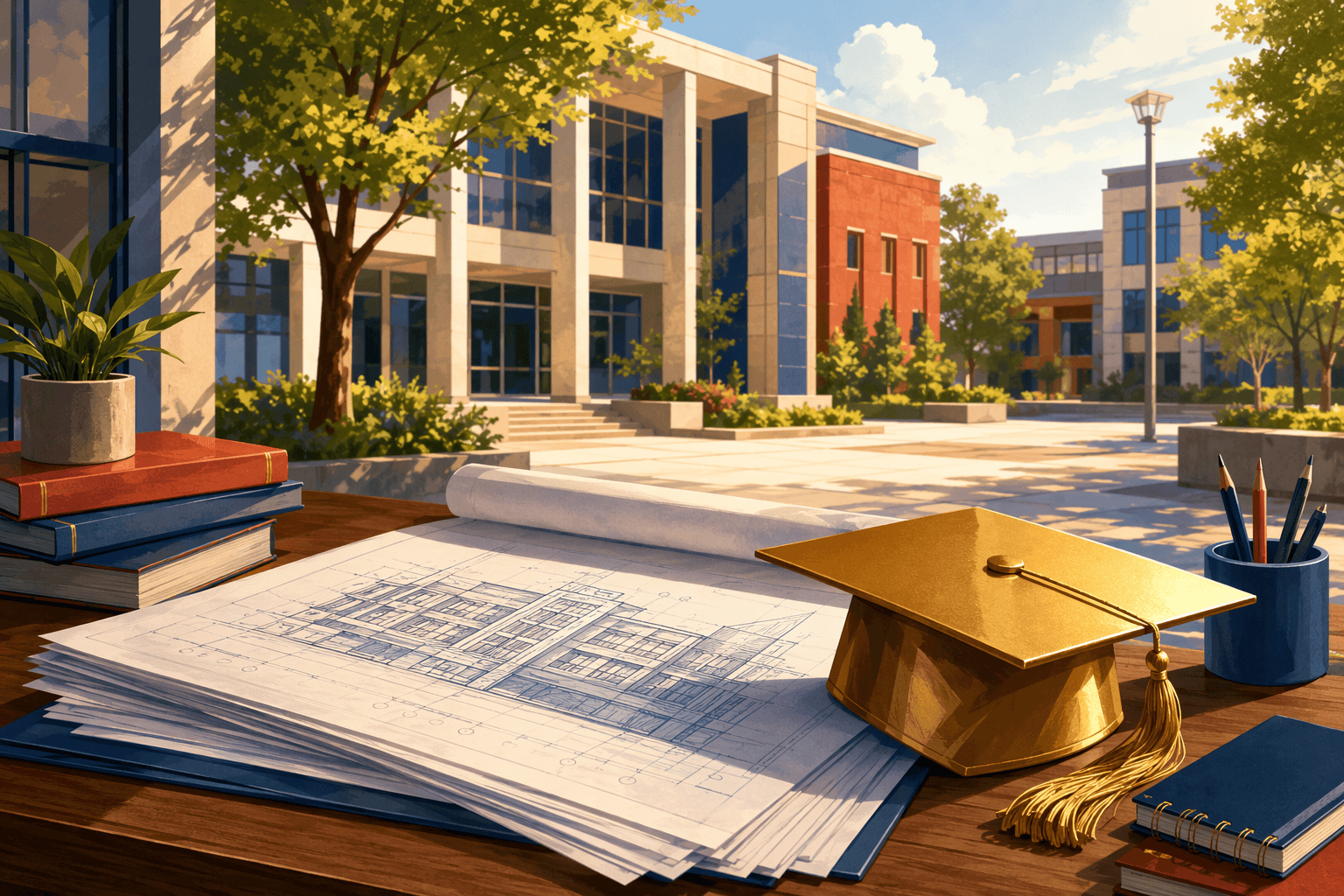 Construction Education - illustration, Jake Team LLC