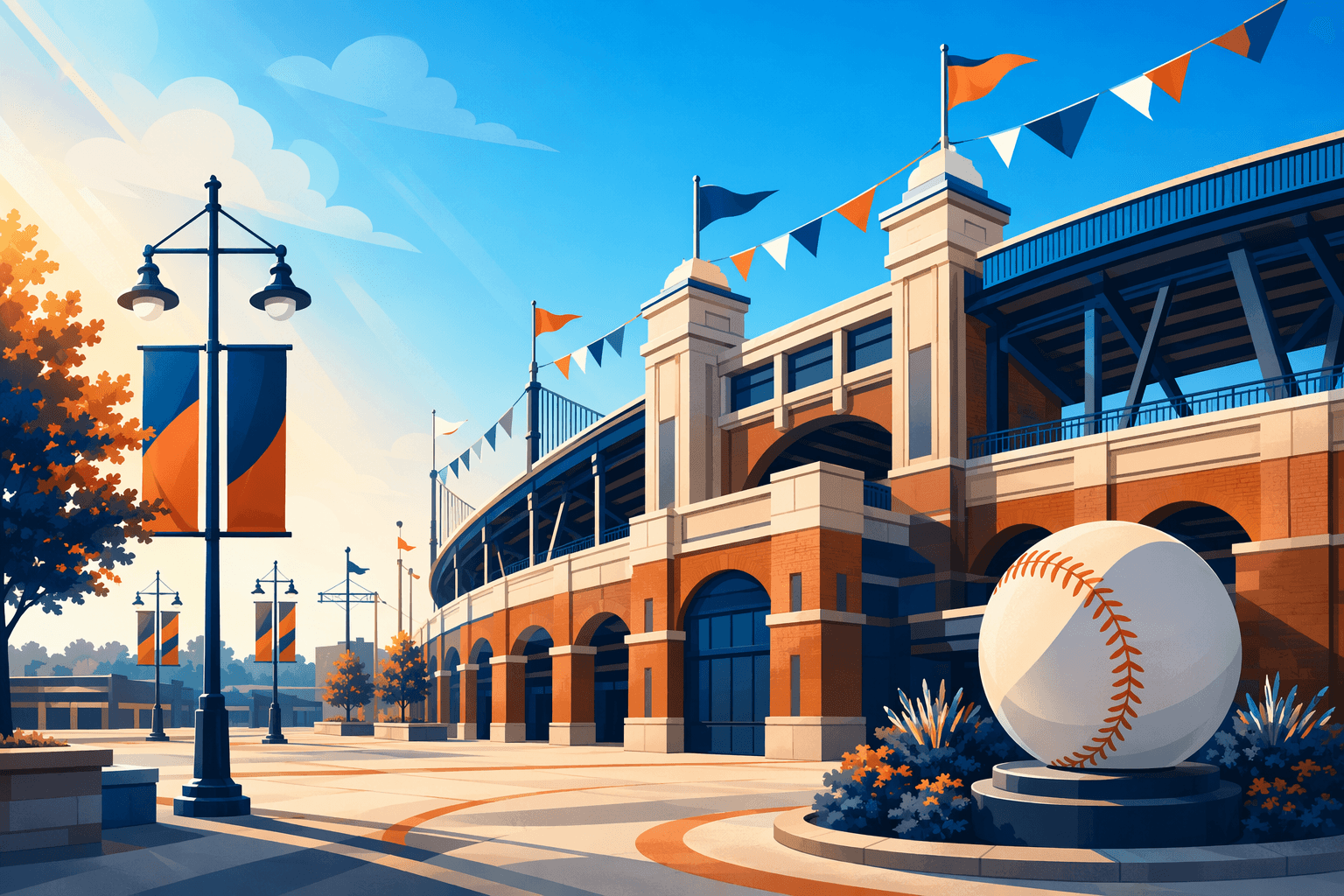 Baseball Victory - illustration, Jake Team LLC