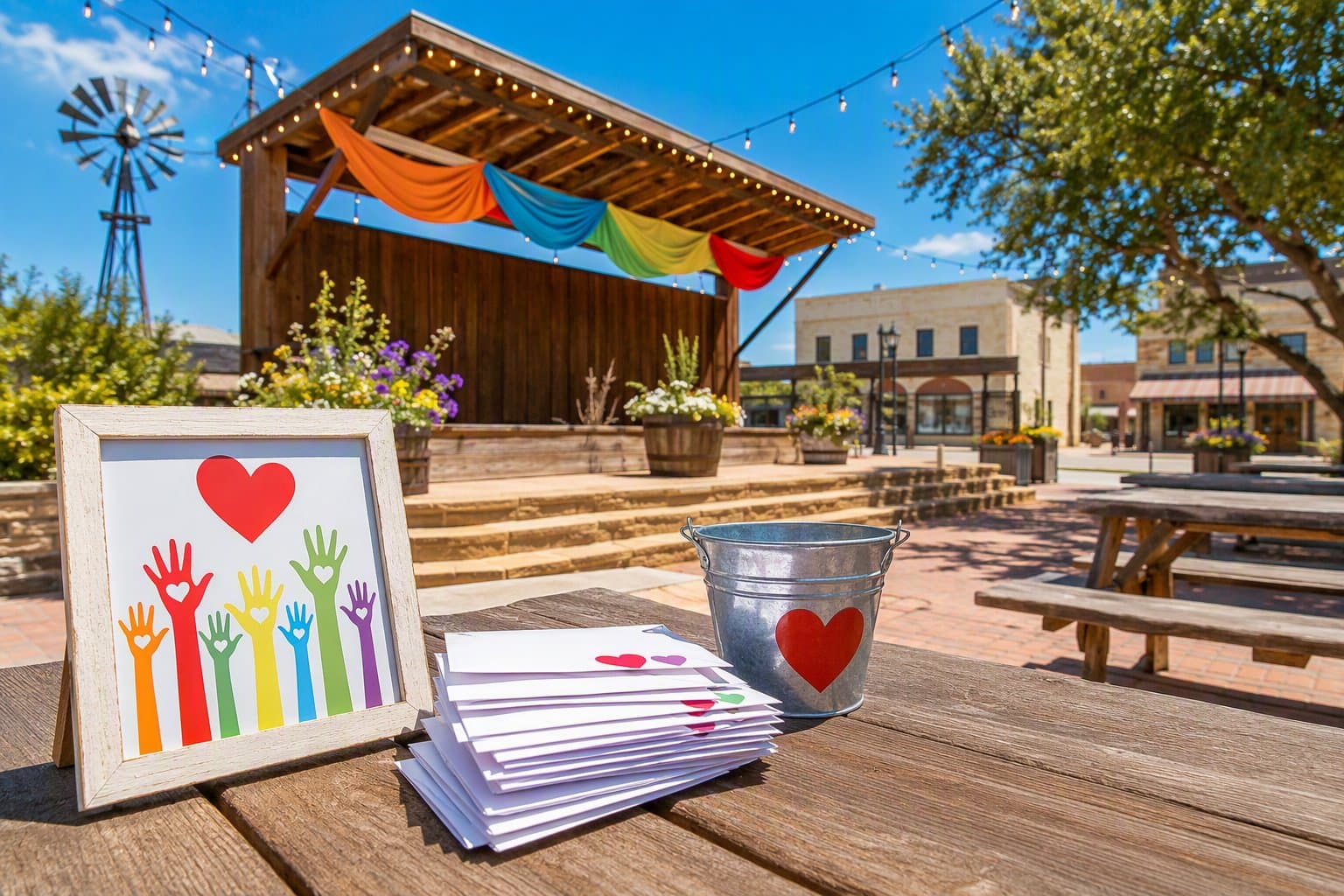 Community Giving - illustration, Jake Team LLC