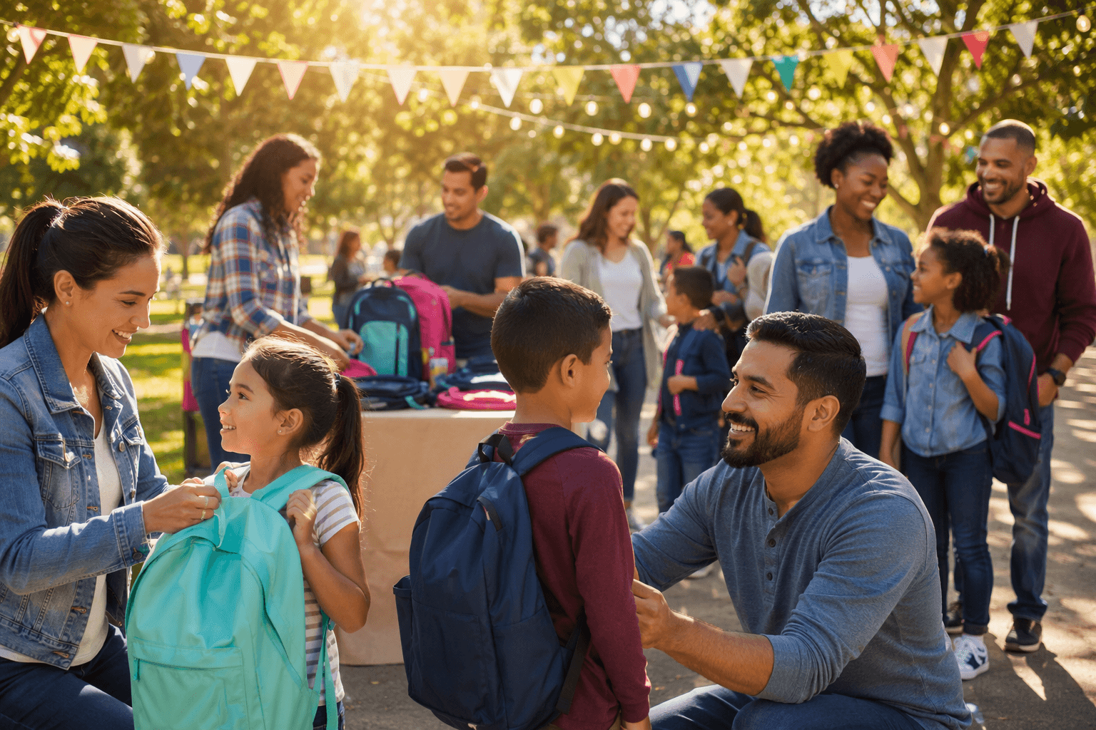 community back-to-school - illustration, Jake Team LLC