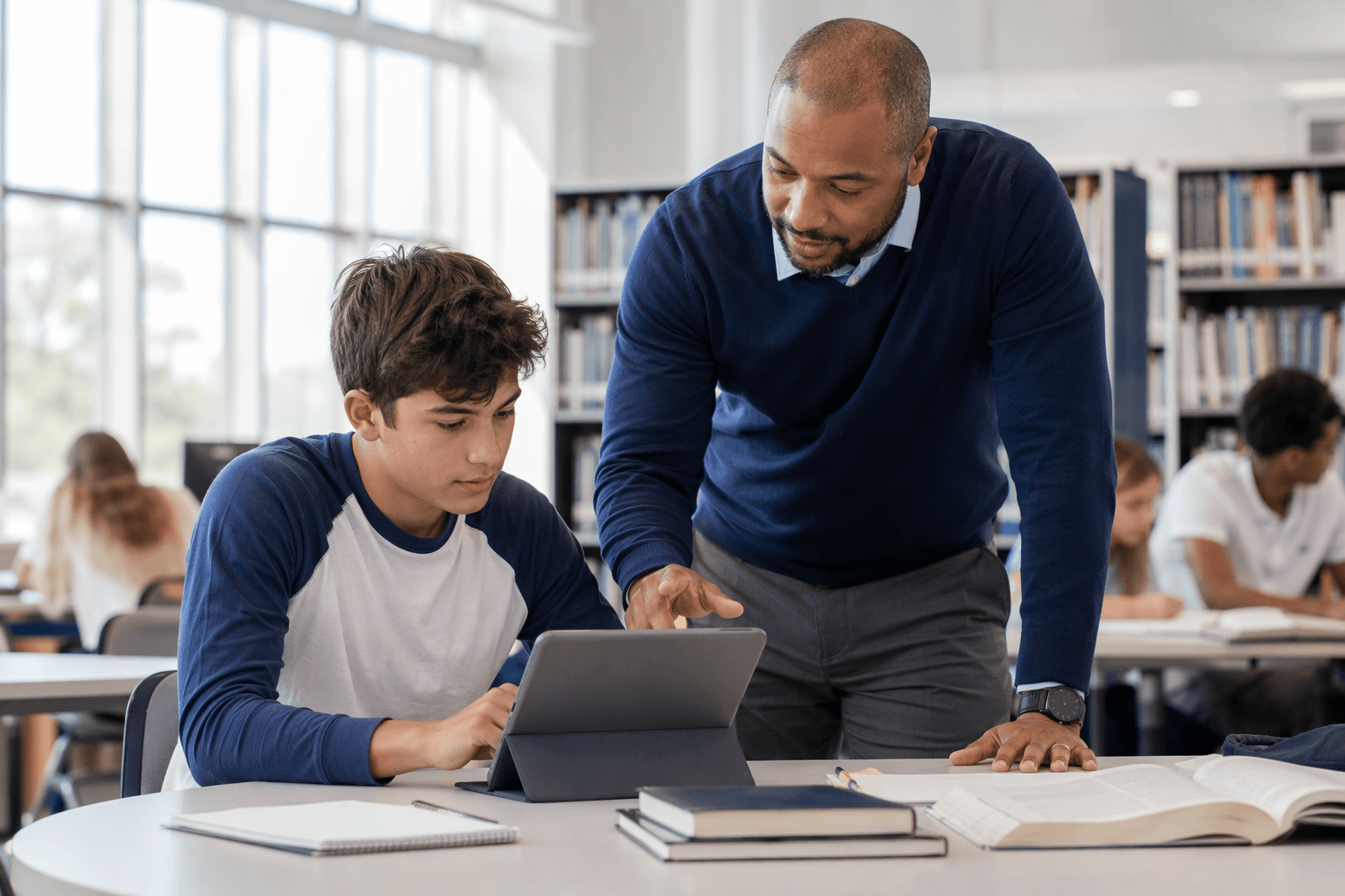 AI in education - illustration, Jake Team LLC