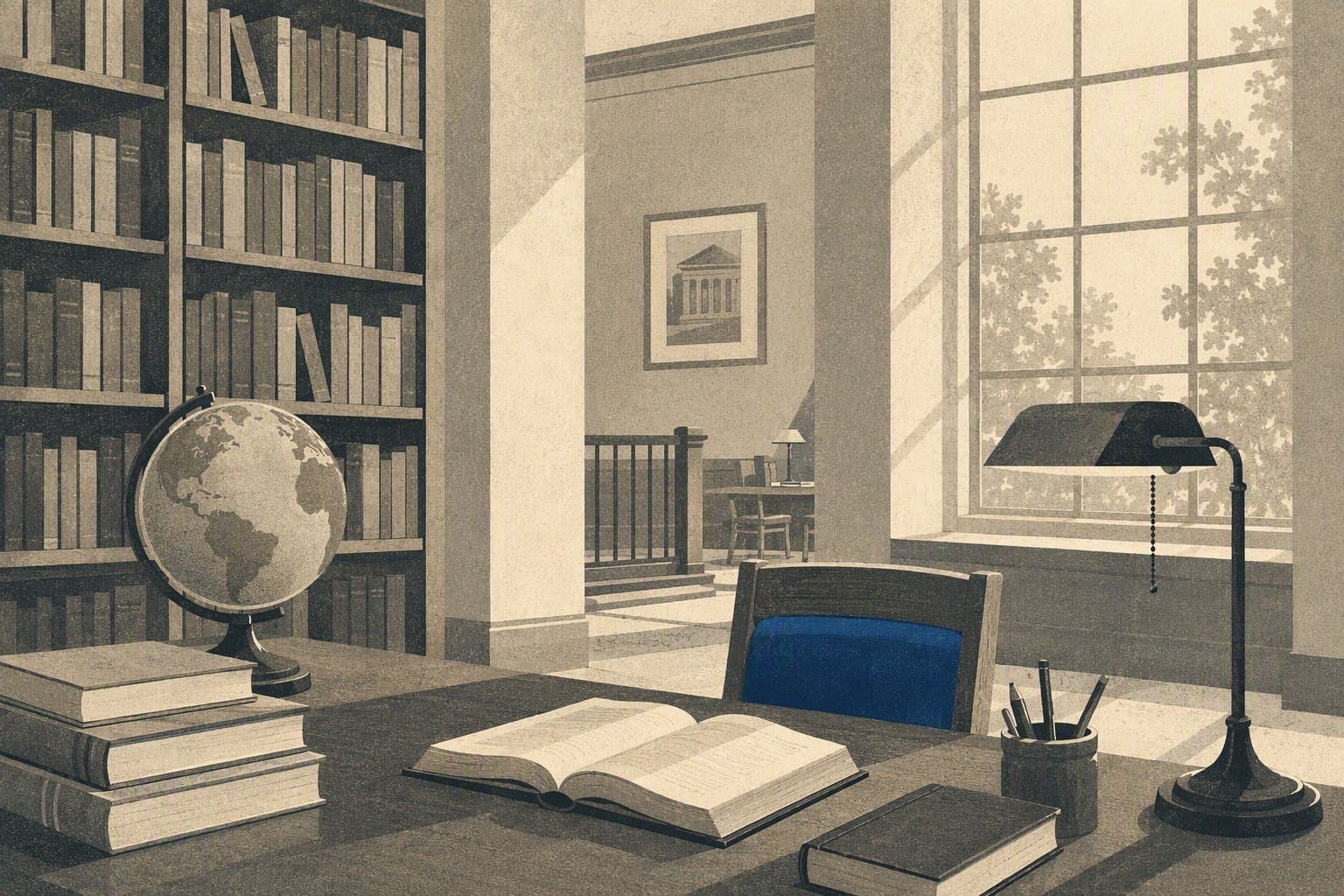 academic collaboration - illustration, Jake Team LLC