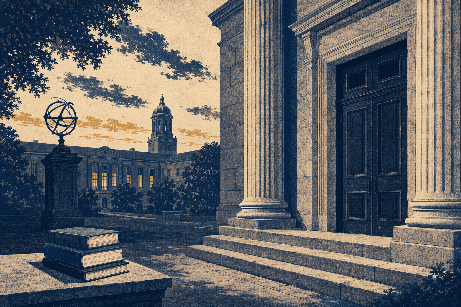 higher education governance - illustration, Jake Team LLC