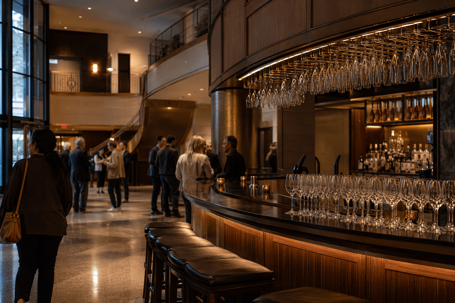 Theater bar ambiance - illustration, Jake Team LLC