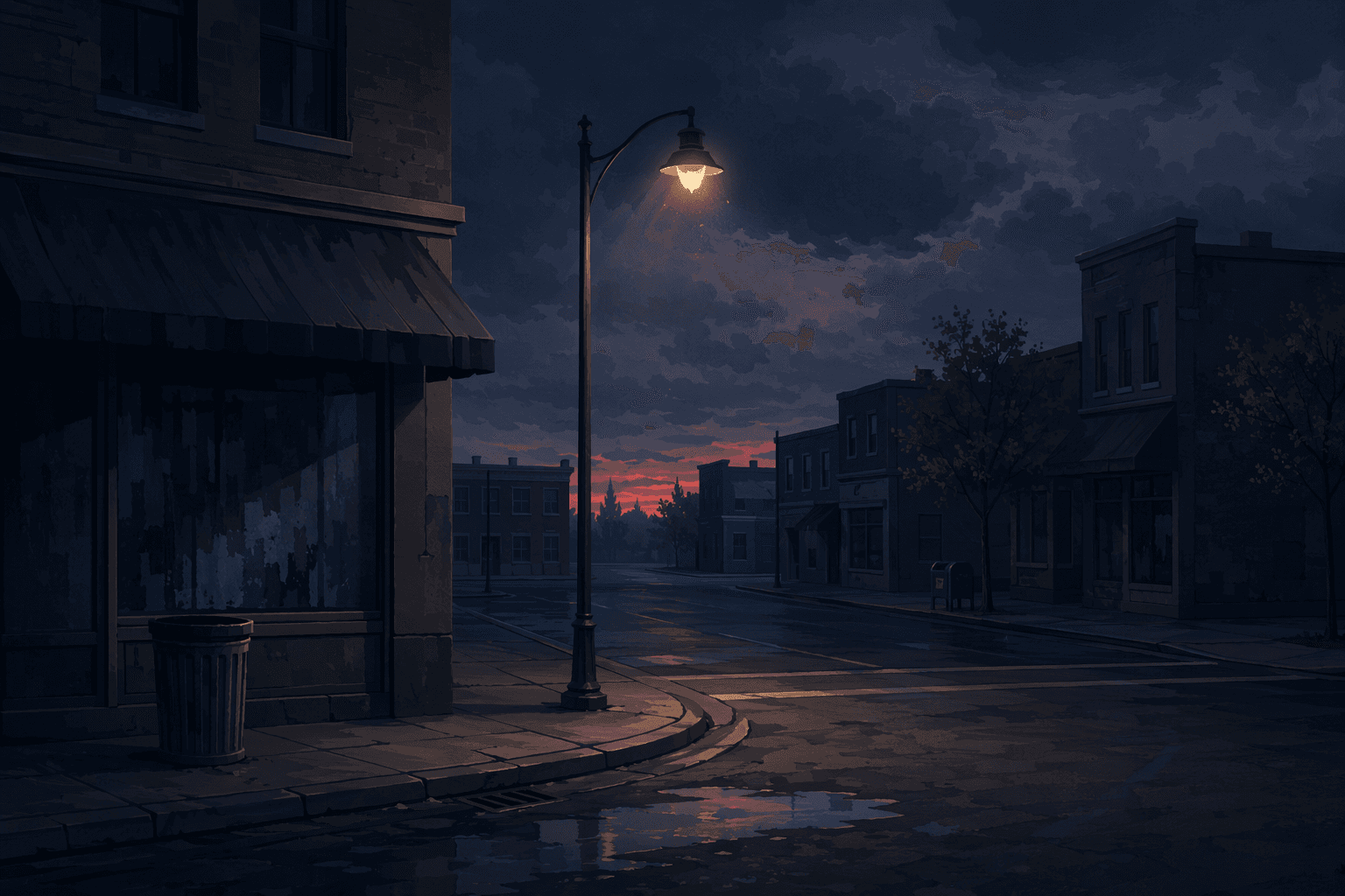 Gang violence aftermath - illustration, Jake Team LLC