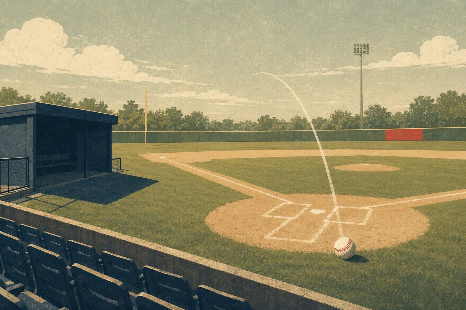 Rangers Home Runs - illustration, Jake Team LLC