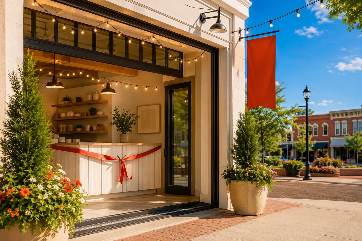 Downtown Retail Farewell - illustration, Jake Team LLC
