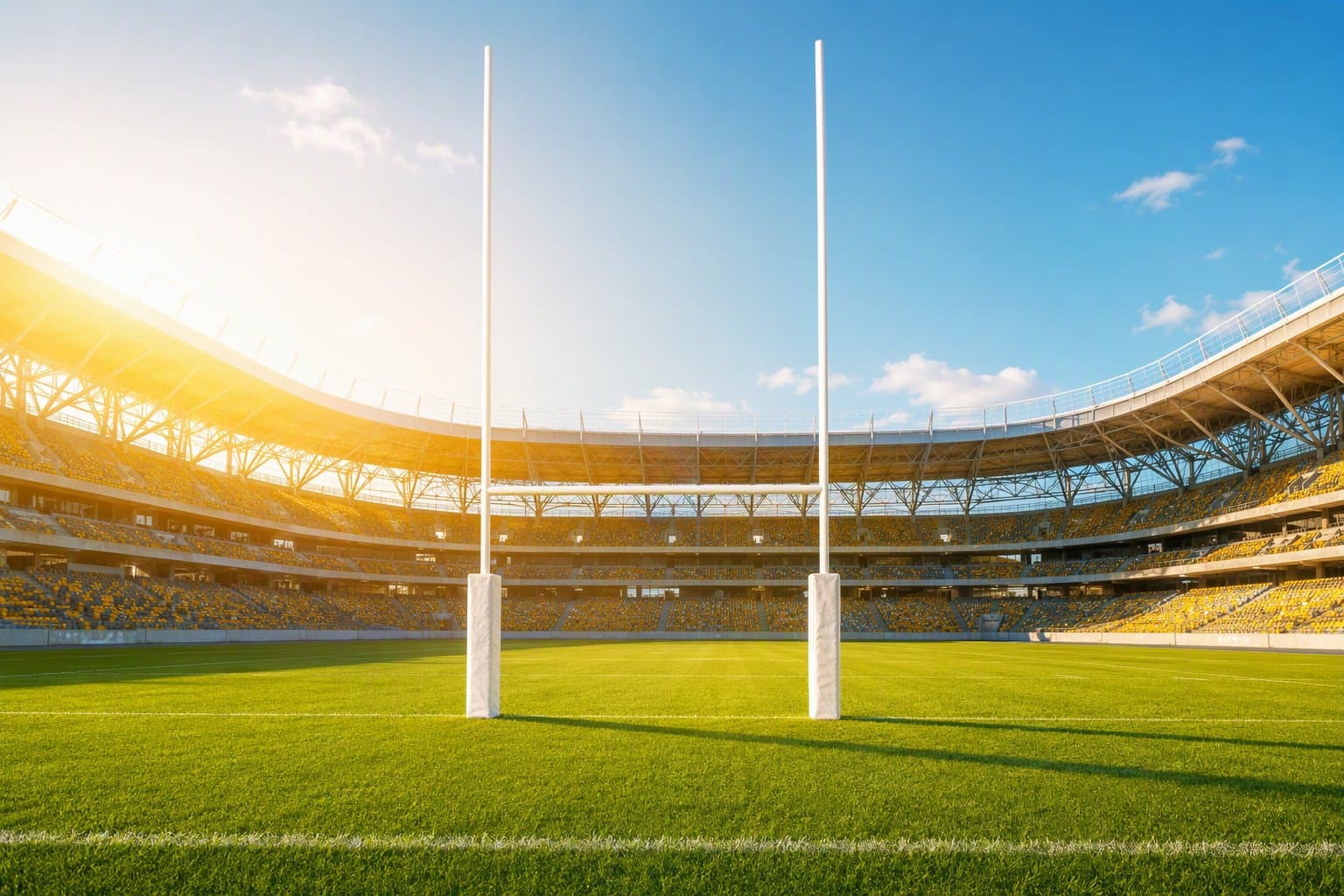 Soccer Stadium Field Goal - illustration, Jake Team LLC