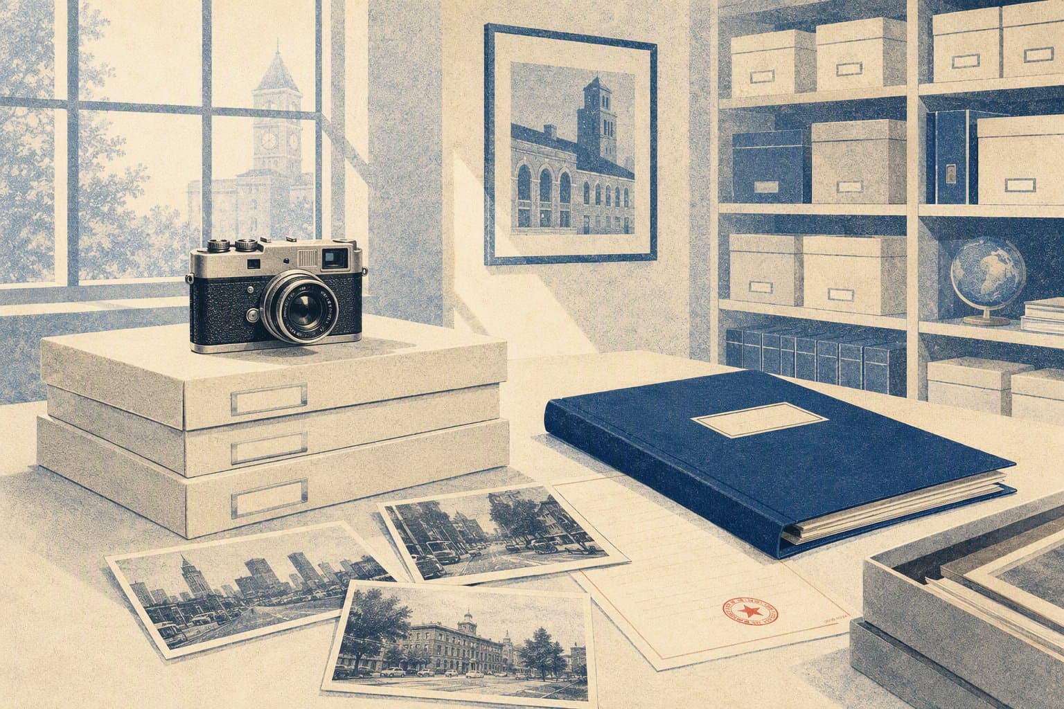 Dallas photo archive - illustration, Jake Team LLC