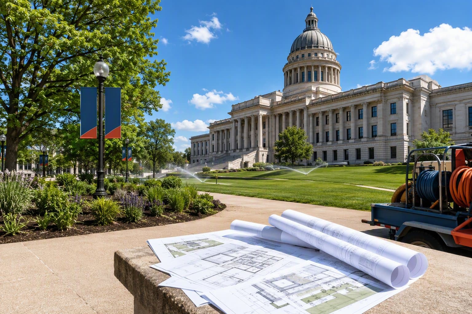 Civic Park Renewal - illustration, Jake Team LLC