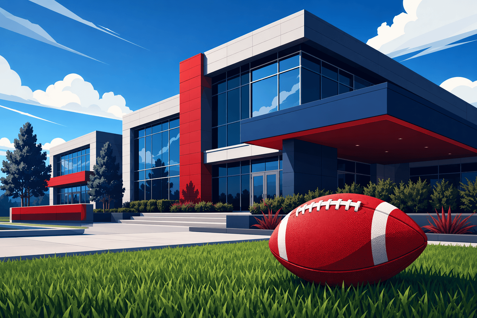 Football operations - illustration, Jake Team LLC