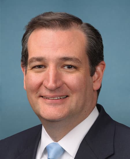 Official congressional portrait of Ted Cruz (public domain)