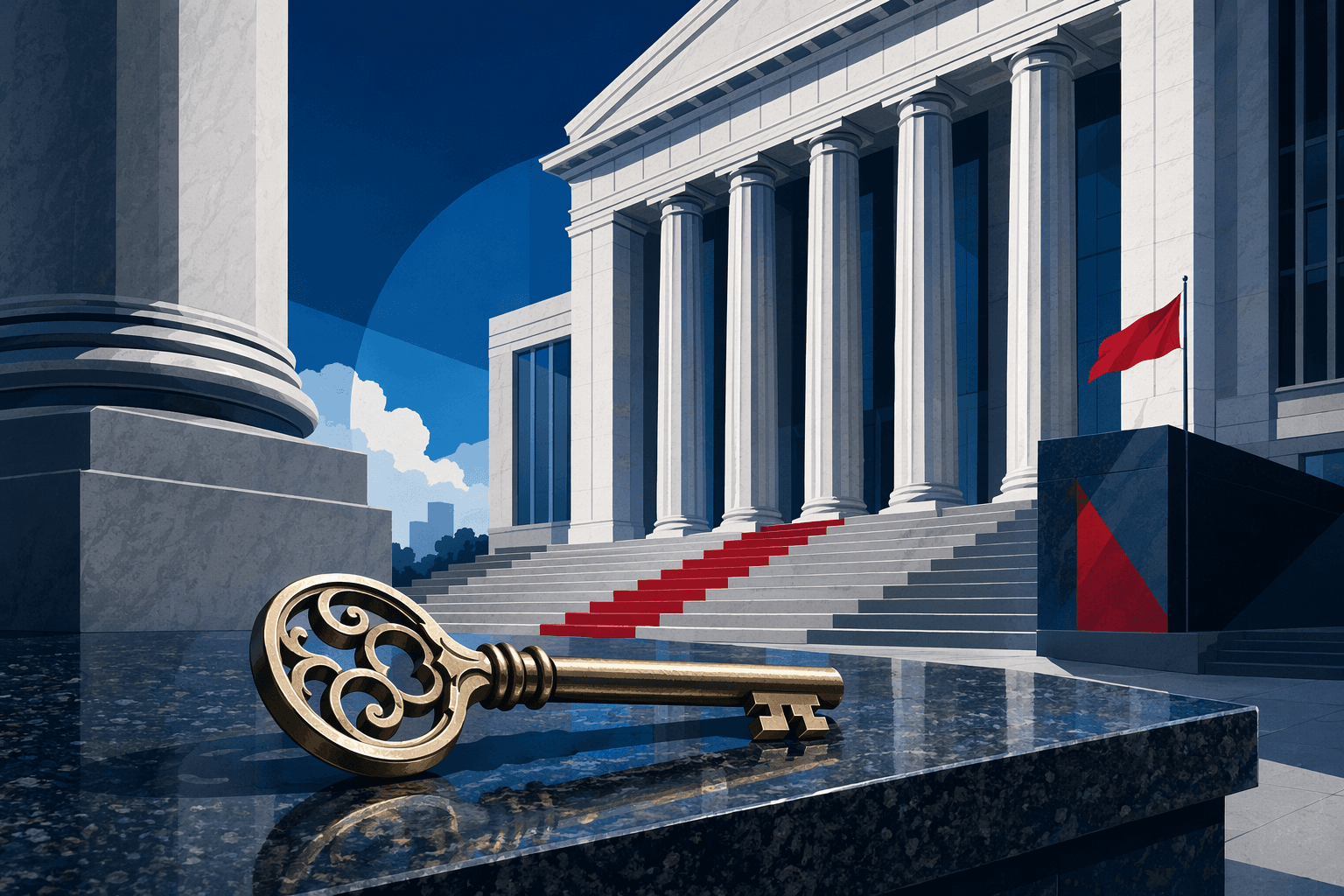 Financial settlement - illustration, Jake Team LLC