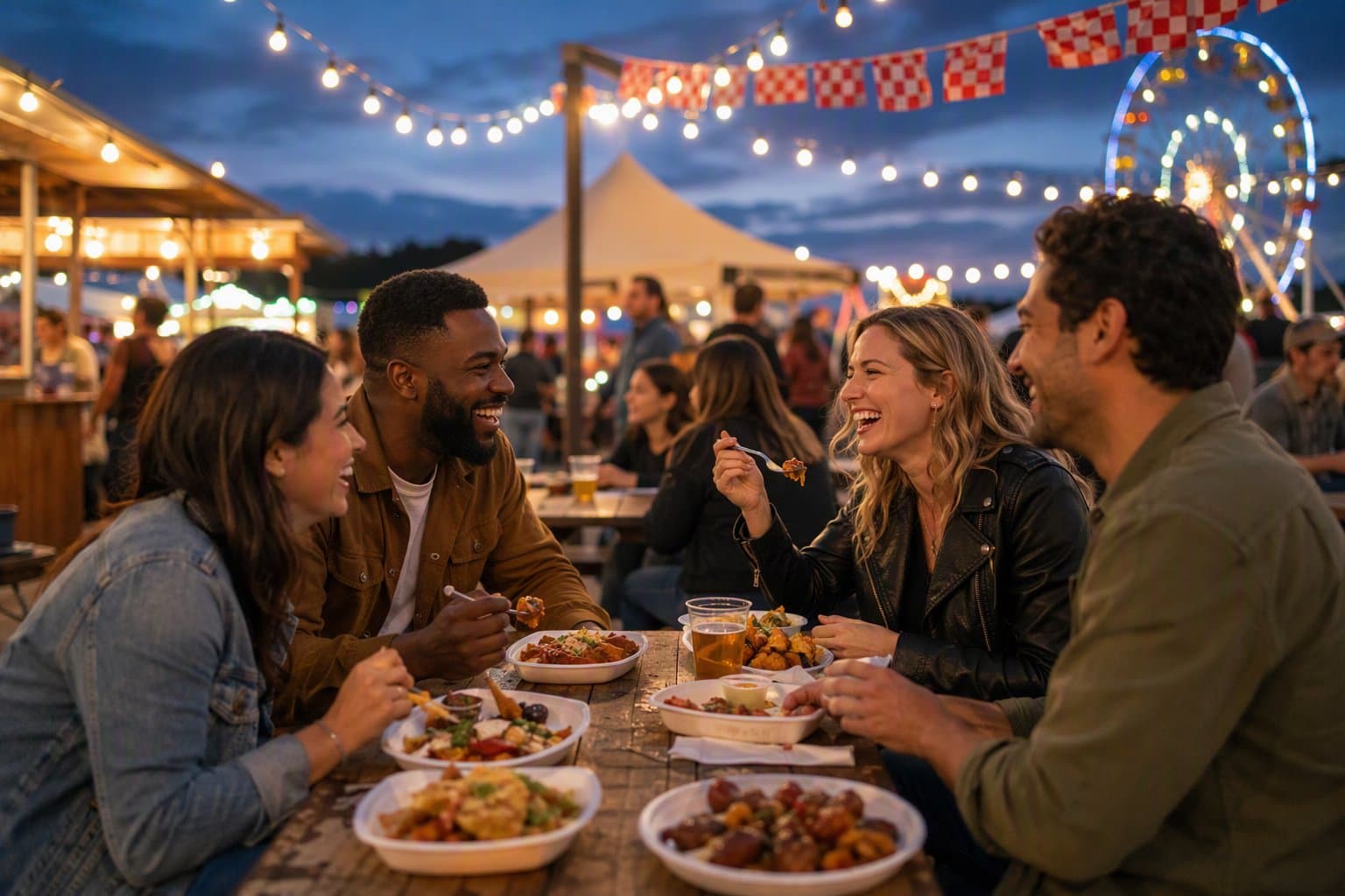 Festival Food - illustration, Jake Team LLC